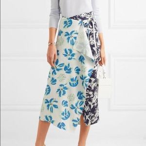 Roland Mouret Beymer Printed Skirt US 10